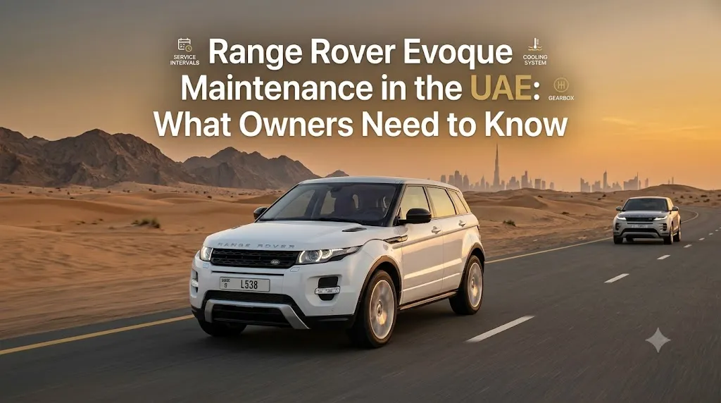 Range Rover Evoque Maintenance in the UAE: What Owners Need to Know